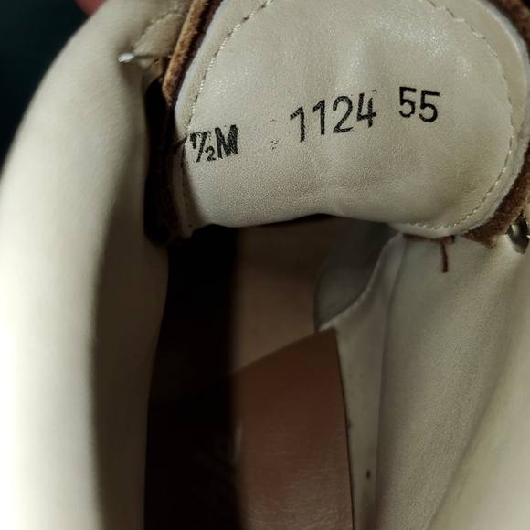 Vintage Raichle Brown Leather Mountaineering Hiker Boots Women's Size 7.5M - Picture 10 of 11